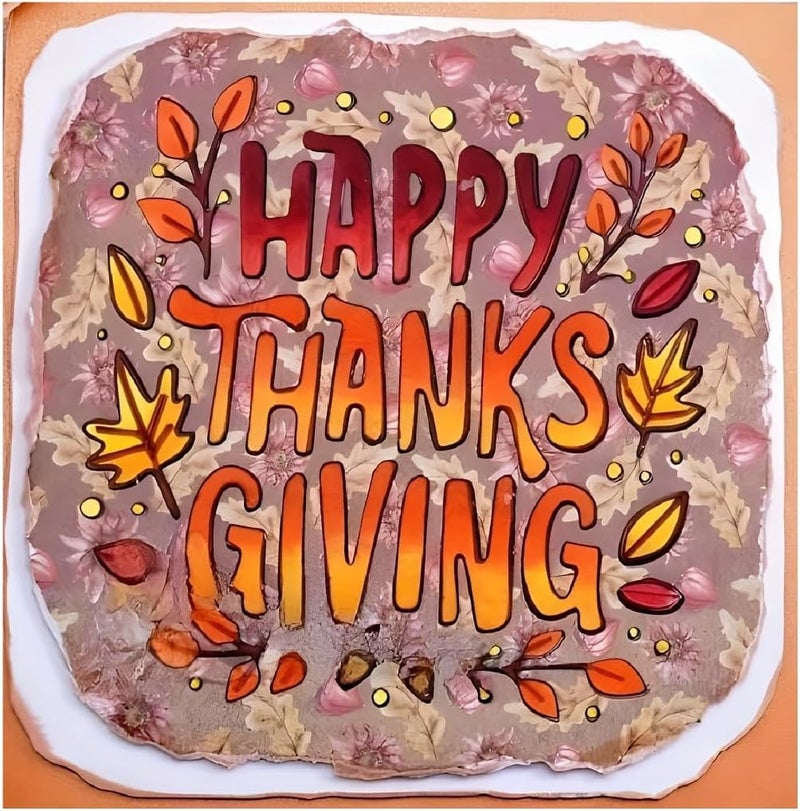 LZBRDY Happy Thanksgiving Metal Dies & Embossing Tools - Carbon Steel Craft Set for Holiday Cards & Scrapbooking - Image 5